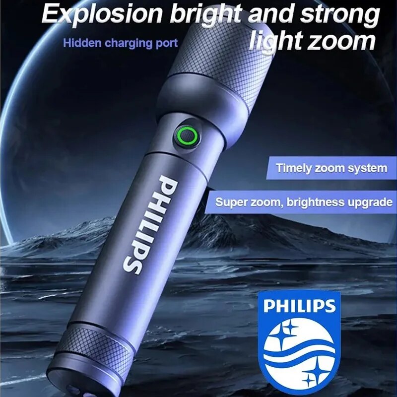 Outdoor Lighting Philips - Philips 6168 Фонарик с оптическим зумом