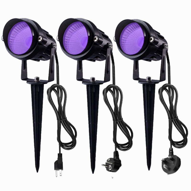 Outdoor Lighting Socket - Черный фонарь для Хэллоуина с вилкой