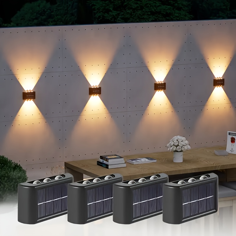 Outdoor Lighting Sconce - Светодиодный солнечный светильник для улицы, водонепроницаемый,