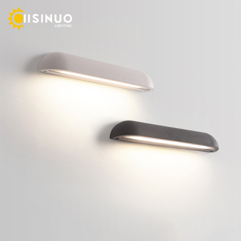 Outdoor Lighting Hardwired - Наружное бетонное настенное бра IP65, проводное