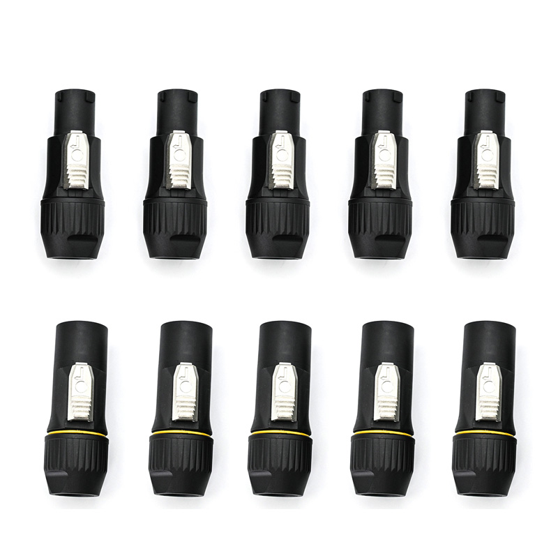 Outdoor Lighting Socket - 10 шт. водонепроницаемых разъемов Powercon True