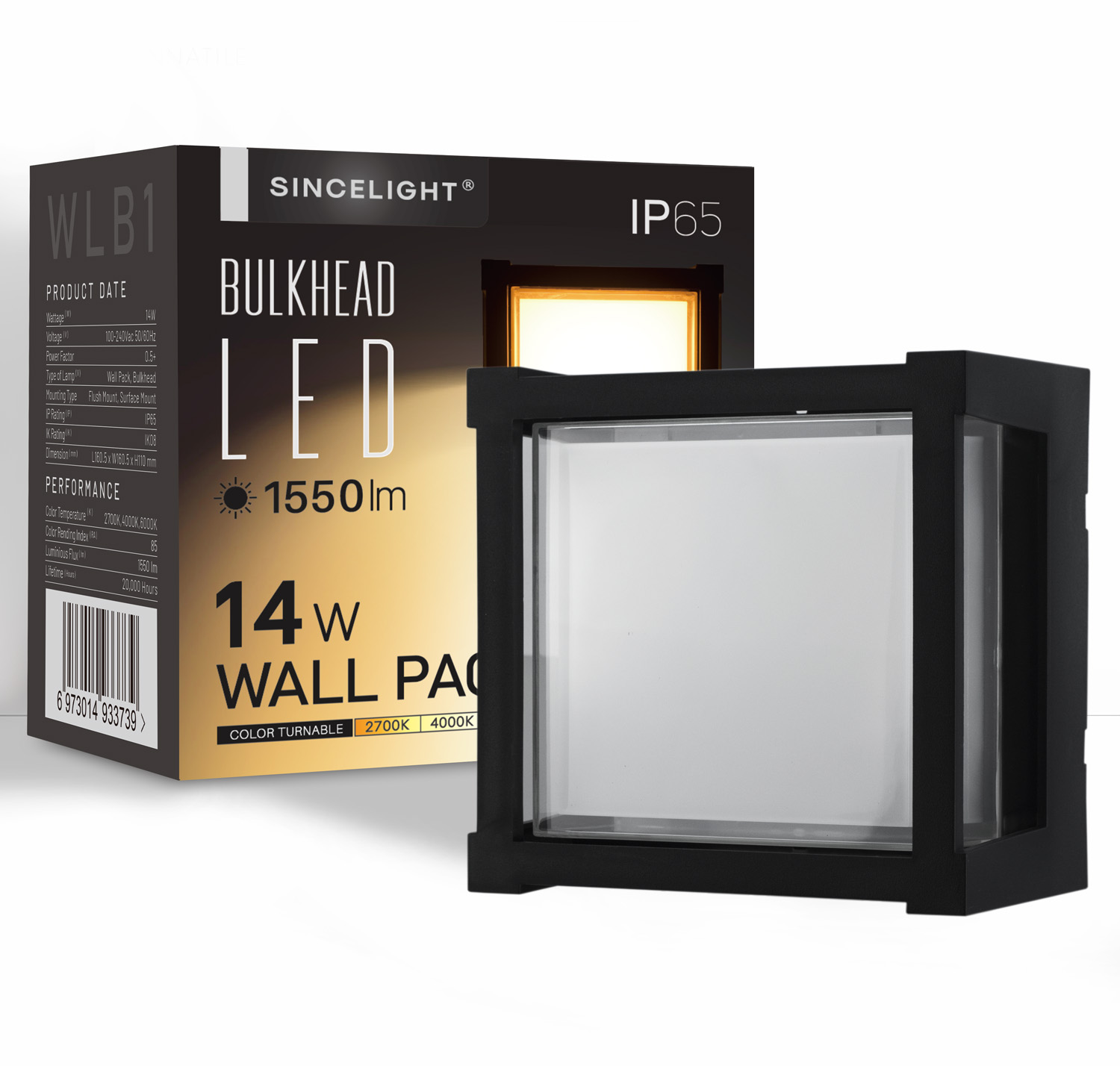 Outdoor Lighting Hardwired - Настенный светодиодный светильник 14 Вт, IP65,