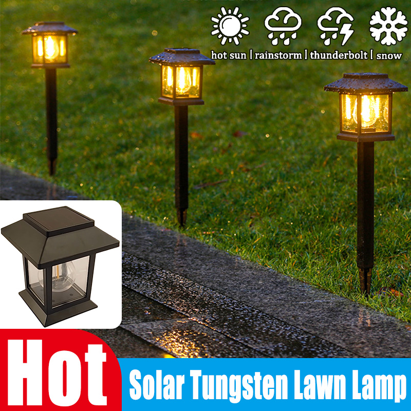 Outdoor Lighting Socket - Солнечная уличная заземляющая вилка, газонная лампа,