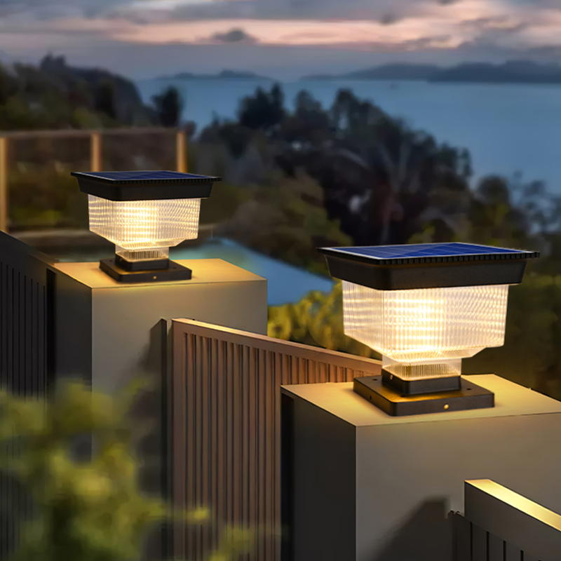 Outdoor Lighting Mains Powered - Современный водонепроницаемый светодиодный светильник на солнечной