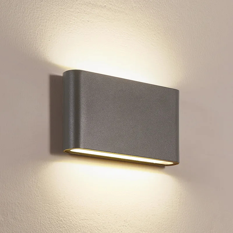 Outdoor Lighting Hardwired - Современный светодиодный настенный светильник для коридора,