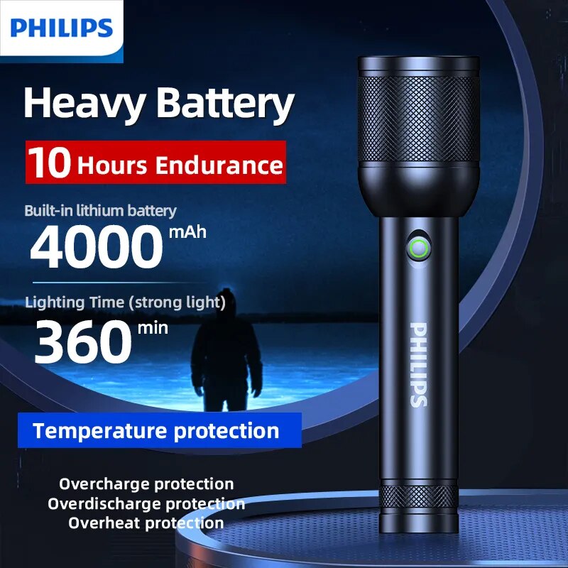 Outdoor Lighting Philips - Ручной светодиодный фонарь PHILIPS SFL8168 с