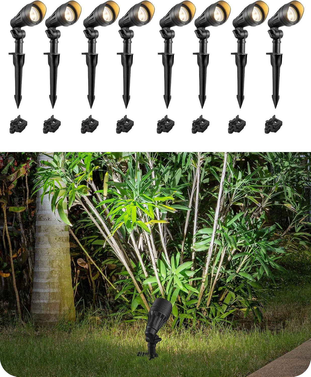 Outdoor Lighting Tree - Низковольтный прожектор с алюминиевым корпусом для