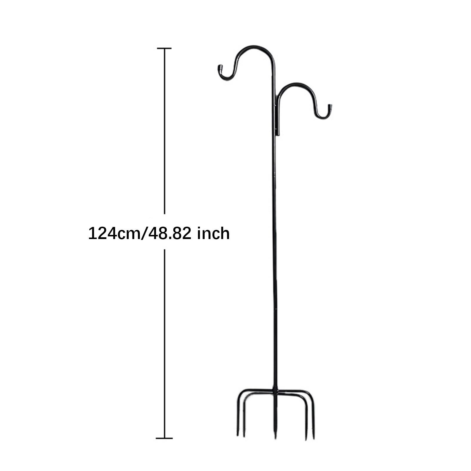 Outdoor Lighting Pole - Крюки для птиц черного цвета для