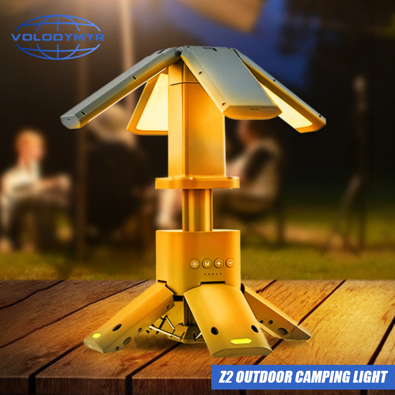 Outdoor Lighting Youtube - Светодиодный кемпинговый фонарь VOLODYMYR с высокой