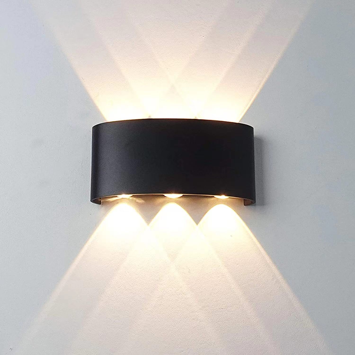 Outdoor Lighting Hardwired - Светодиодный настенный светильник, уличный водонепроницаемый фон