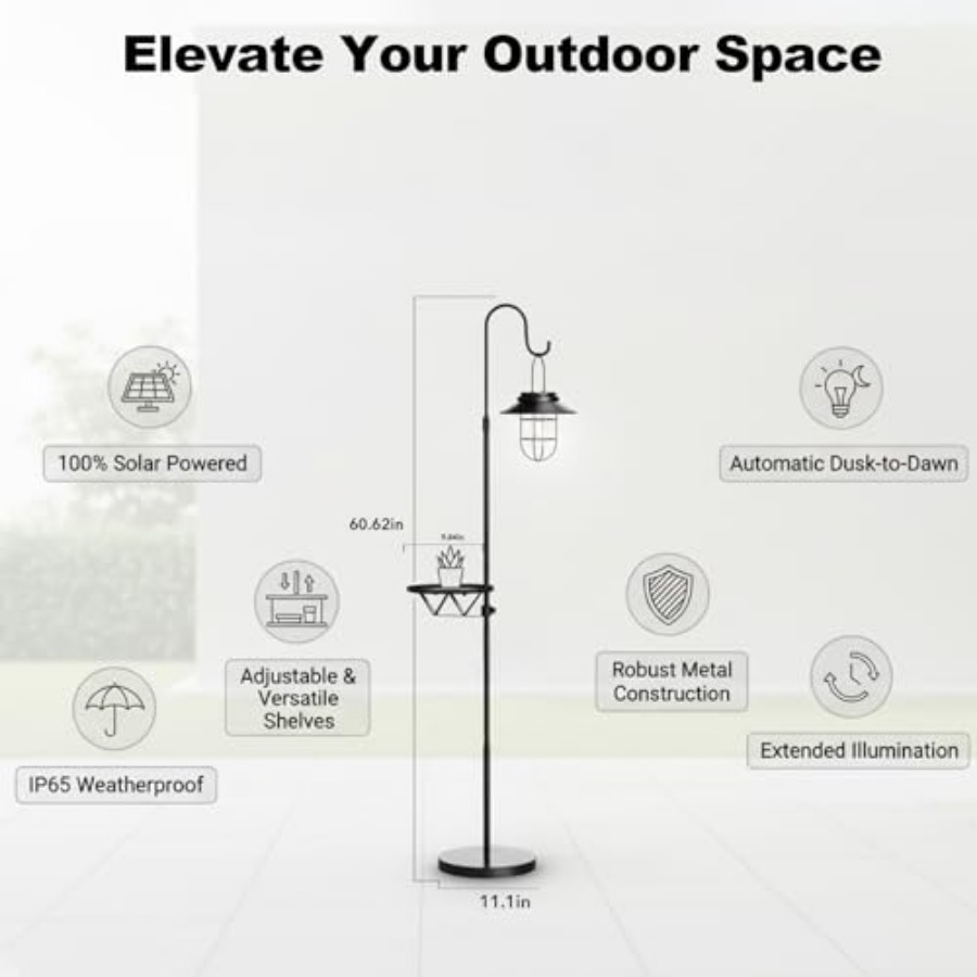 Солнечный напольный светильник – обзор и цена Outdoor Lighting Lamps