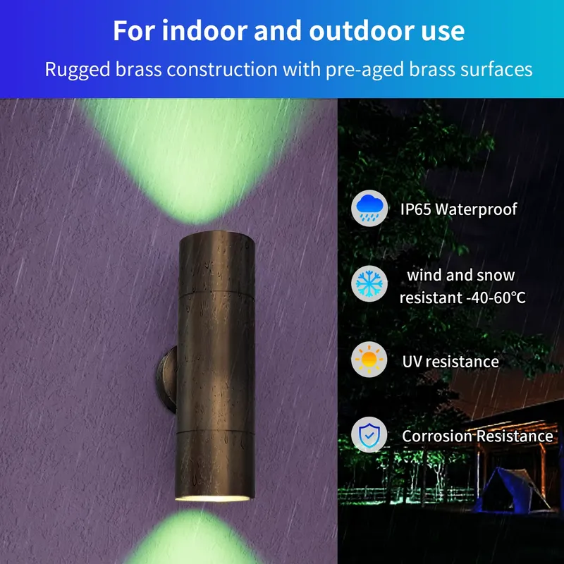 Прочный латунный уличный свето – обзор и цена Outdoor Lighting Ip65