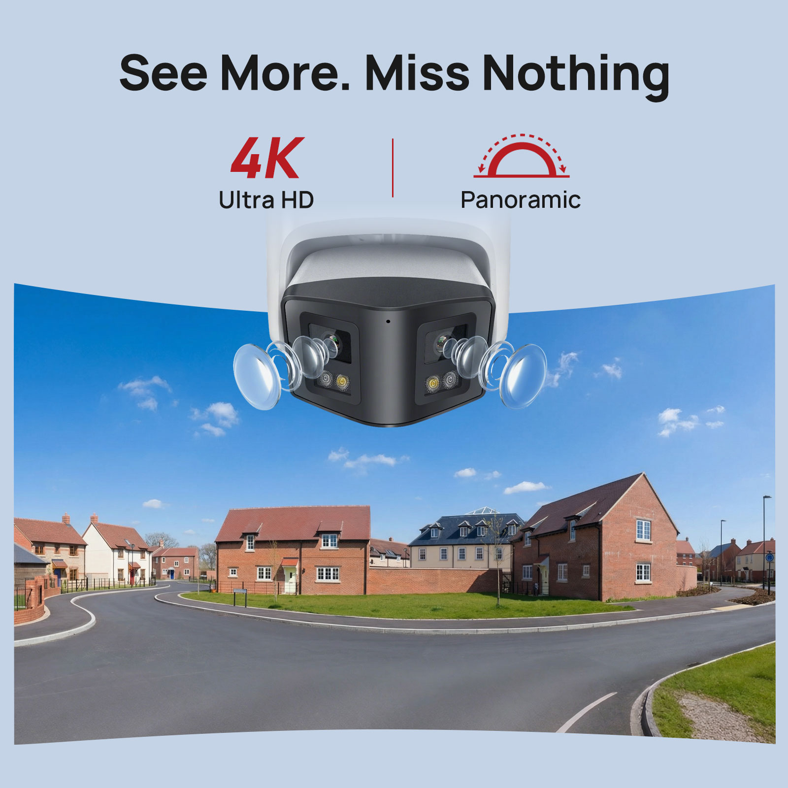 Vikylin 8MP панорамная умная I – обзор и цена Outdoor Lighting Mains Powered