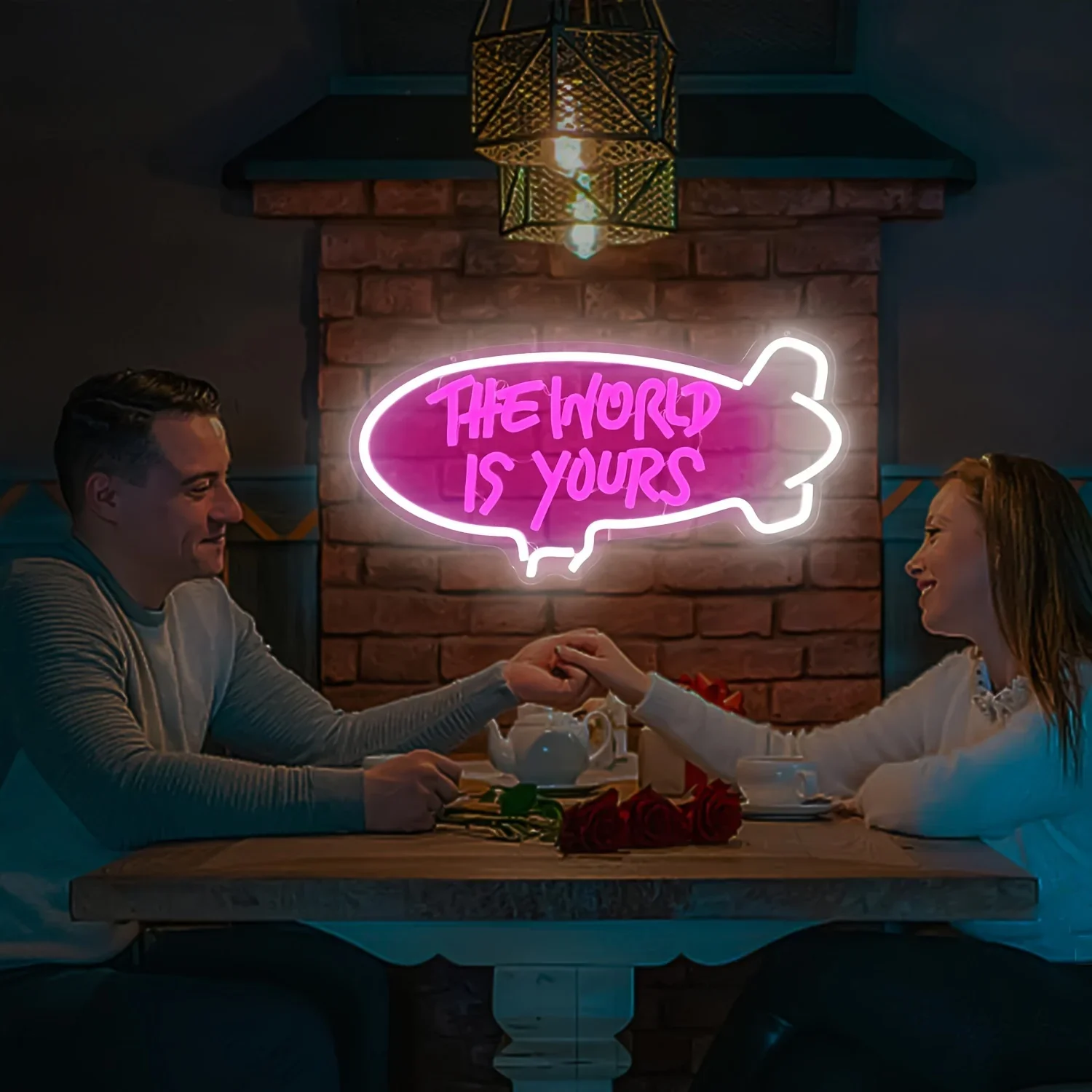 Неоновая вывеска «Мир принадле – обзор и цена Outdoor Lighting For Your Home