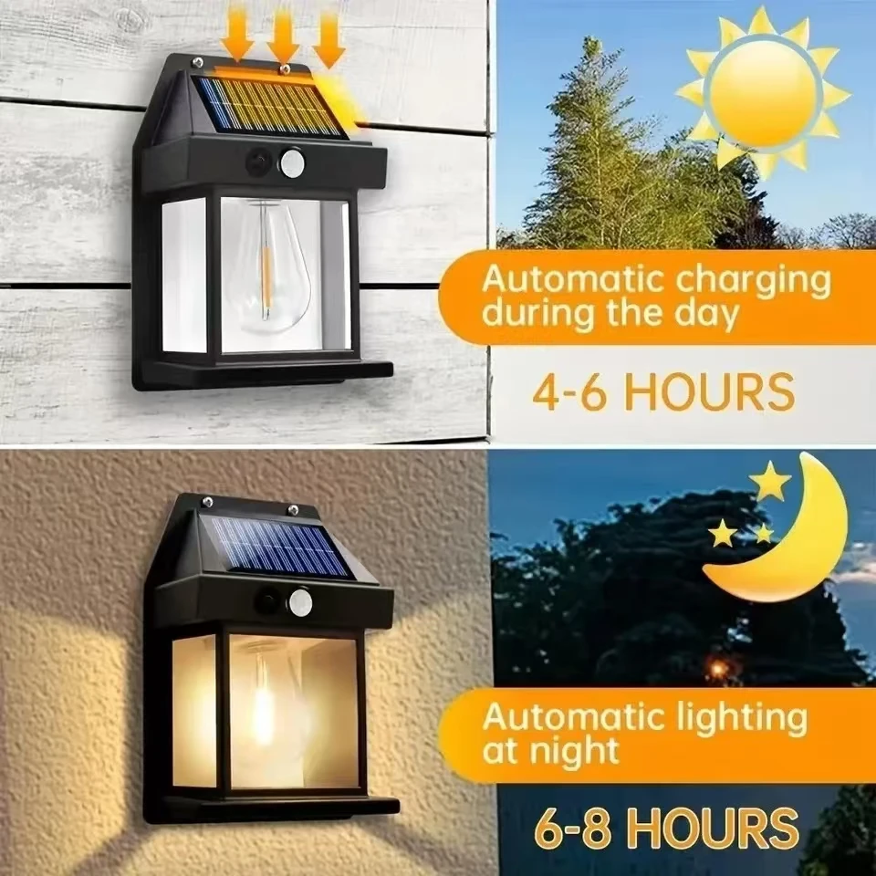 Уличный солнечный настенный св – обзор и цена Outdoor Lighting On House