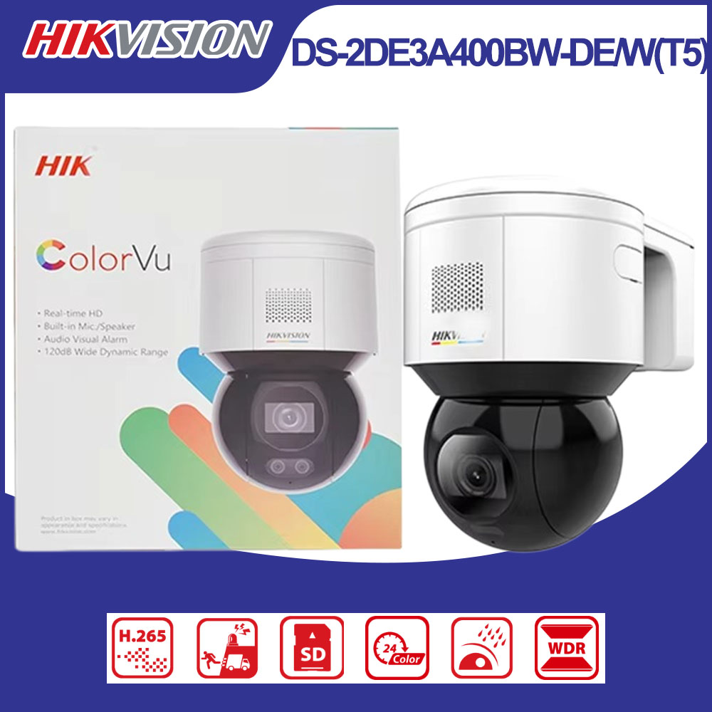 Hikvision DS-2DE3A400BW-DE/W(T – обзор и цена Outdoor Lighting Mains Powered