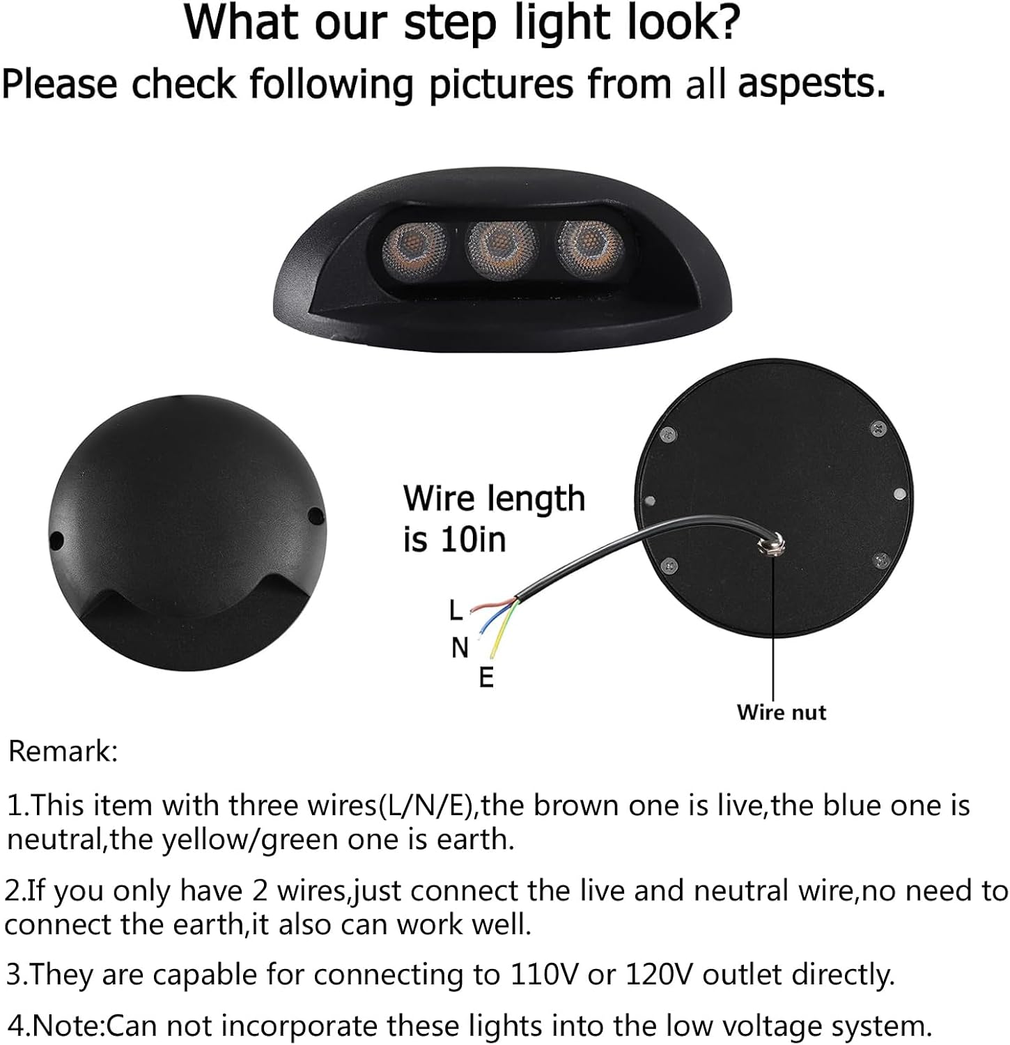 Светодиодные ступенчатые свети – обзор и цена Outdoor Lighting Hardwired