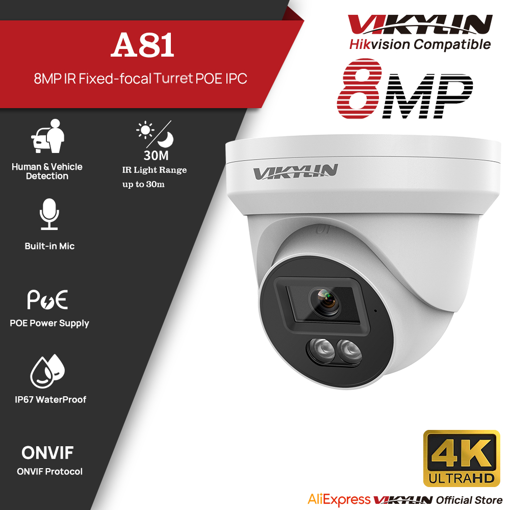 VIKYLIN 8MP HD IP-камера безоп – обзор и цена Outdoor Lighting Mains Powered
