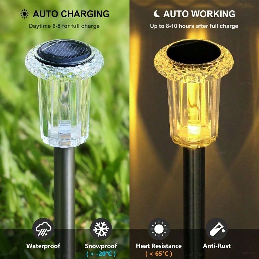 4 шт. уличных солнечных садовы – обзор и цена Outdoor Lighting Youtube