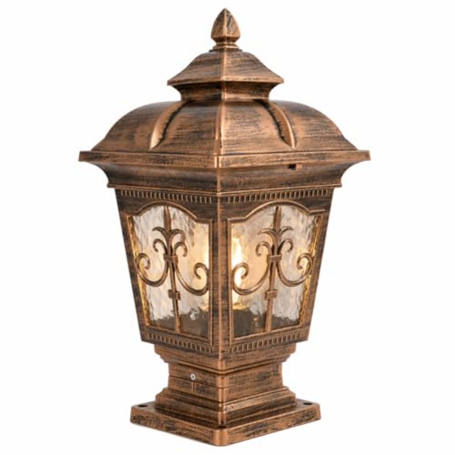 Уличный столбчатый светильник  – обзор и цена Outdoor Lighting Hardwired