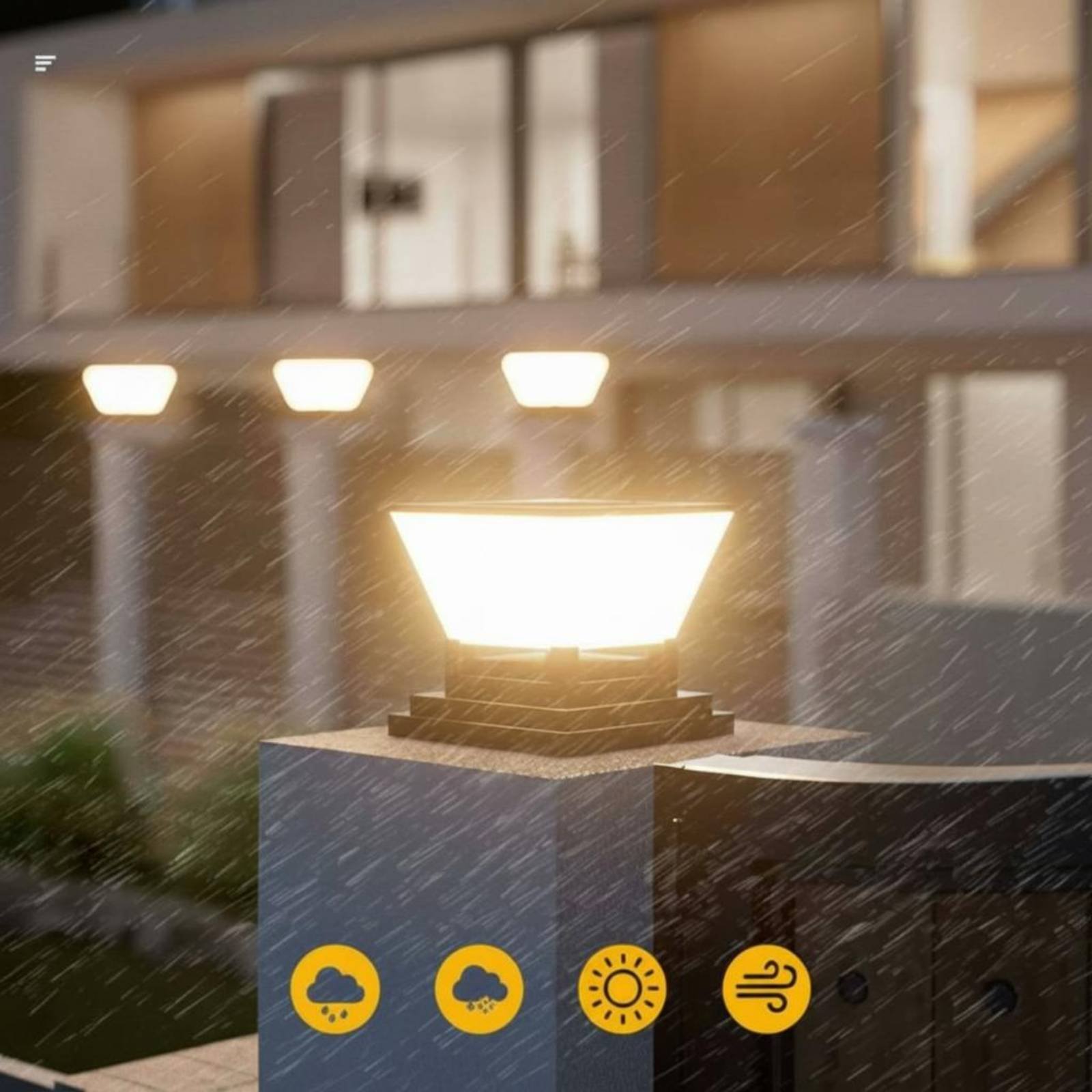 Солнечный светильник для столб – обзор и цена Outdoor Lighting Ip65